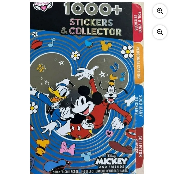 Fashion Angels Disney Mickey Mouse, Donald Duck, Goofy and Friends 1000 Stickers - Picture 1 of 5